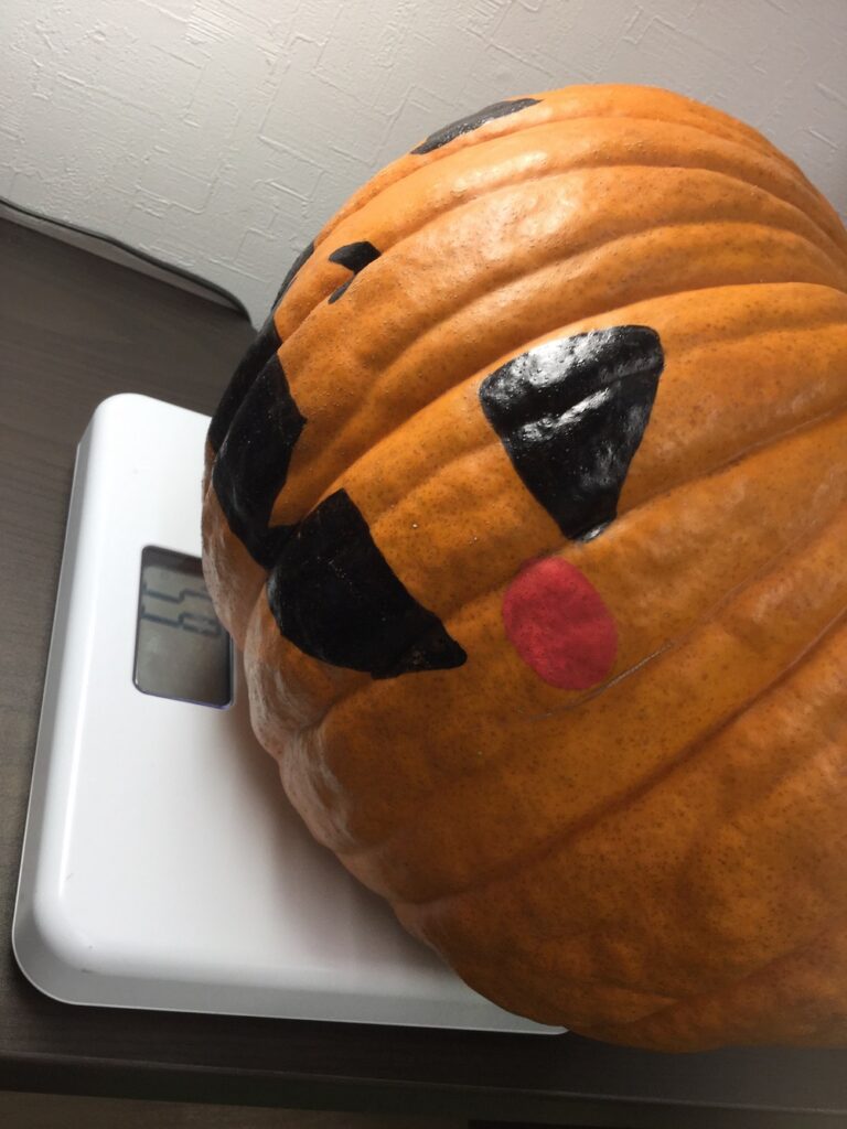 ハロウィンかぼちゃの結果発表〜！
